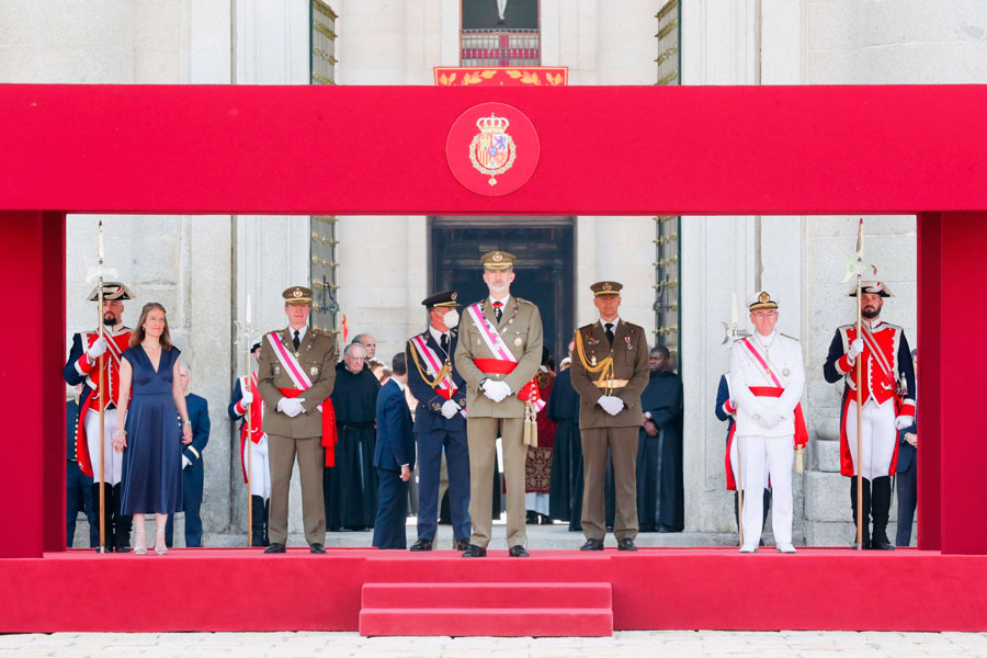 La Real y Militar Orden de San Hermenegildo celebra Capítulo en el Real Monasterio de San Lorenzo De El Escorial